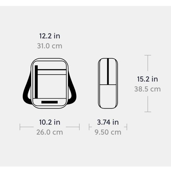 Timbuk2 Scholar Convertible Tote Backpack Black - Picture 11 of 12